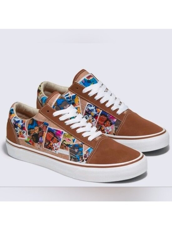 Vans Other - Vans Old Skool Disney 100 Men Size 10sl Scrapbook Mutlicolor 072026